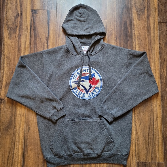 MLB Other - Men's Toronto Blue Jays MLB Baseball Hoody Size large Grey